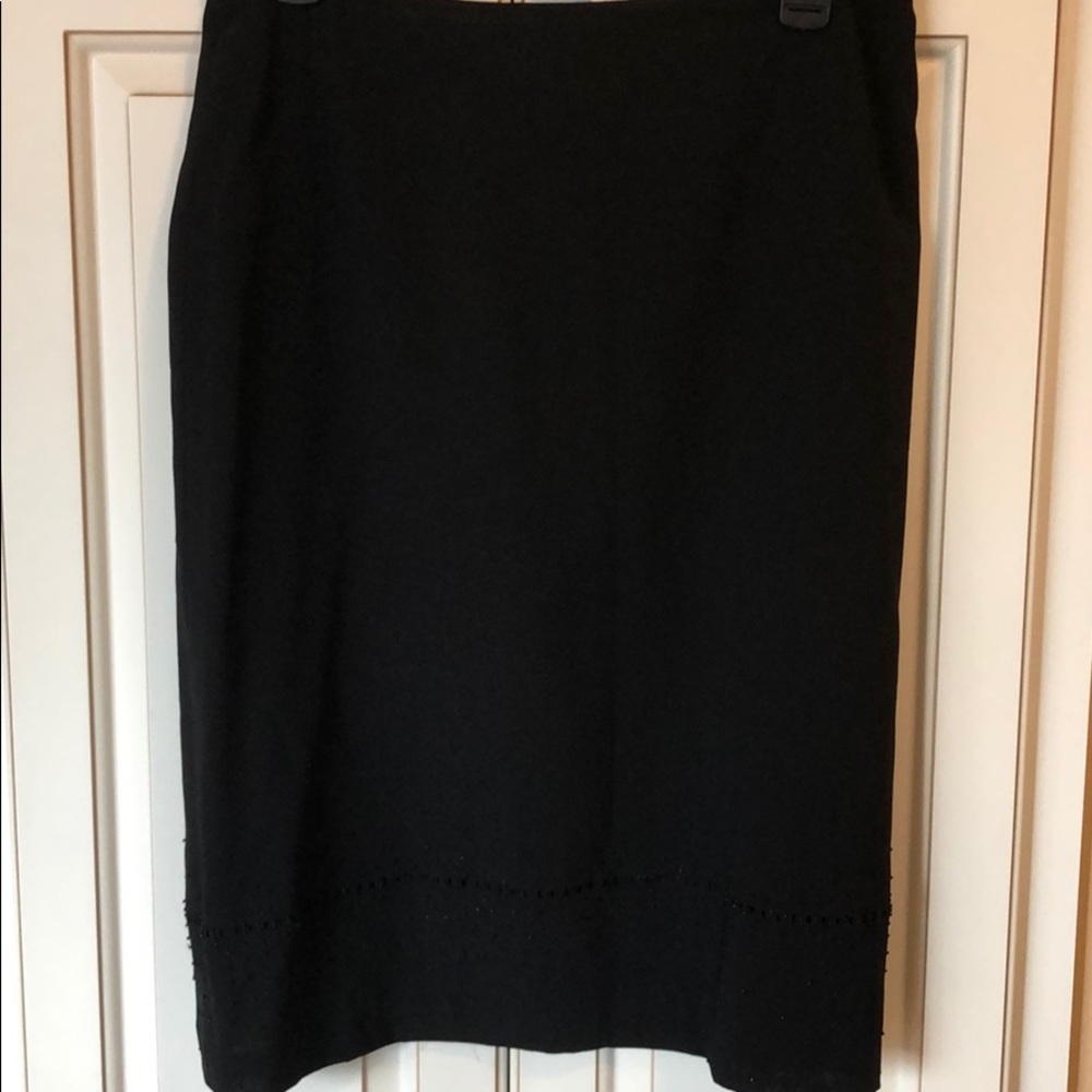 Anne Klein  wool lined skirt